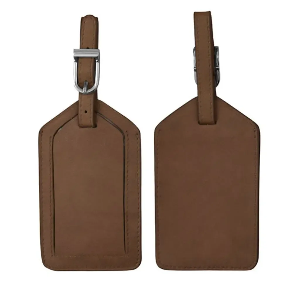 Leather Luggage Tag | Toffee